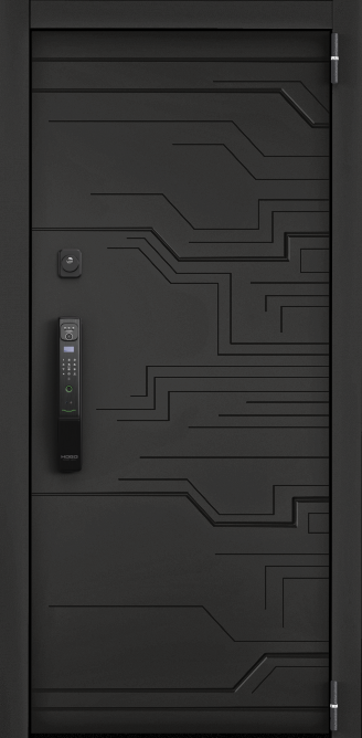 CYBER PRO PP, Панель MDF с ПВХ покрытием, CBR-25, ПВХ Черная шагрень в Архангельске