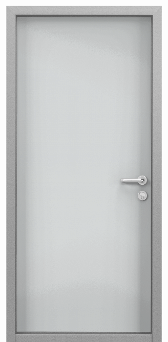 Дверь противопожарная EI 60, Порошково-полимерное покрытие, —, RAL 7035 серый в Архангельске