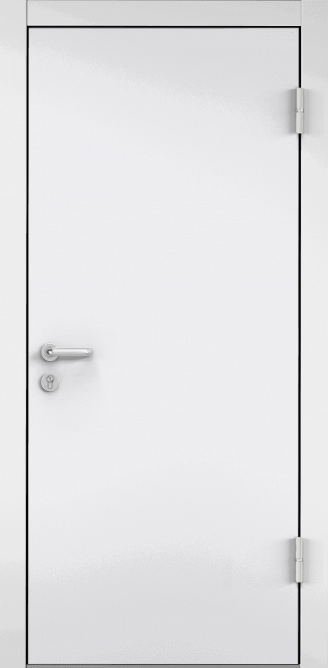 Дверь противопожарная EI 60, Порошково-полимерное покрытие, —, RAL 9016 белый в Архангельске