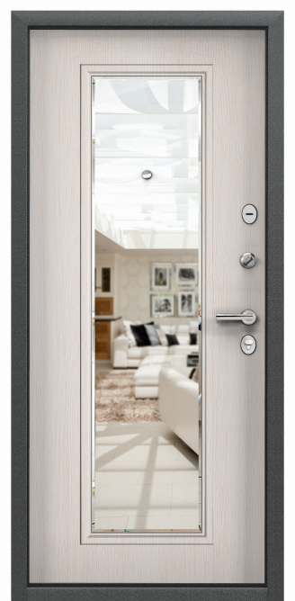 DELTA PRO MP, Панель MDF с ПВХ покрытием, СК6-СМ, Лиственница белая (арт. ПВХ Лиственница белая) в Архангельске