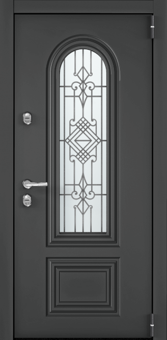 SNEGIR PRO-C PP, Панель MDF с лакокрасочным покрытием, S60G-25, ЛКП Графит в Архангельске